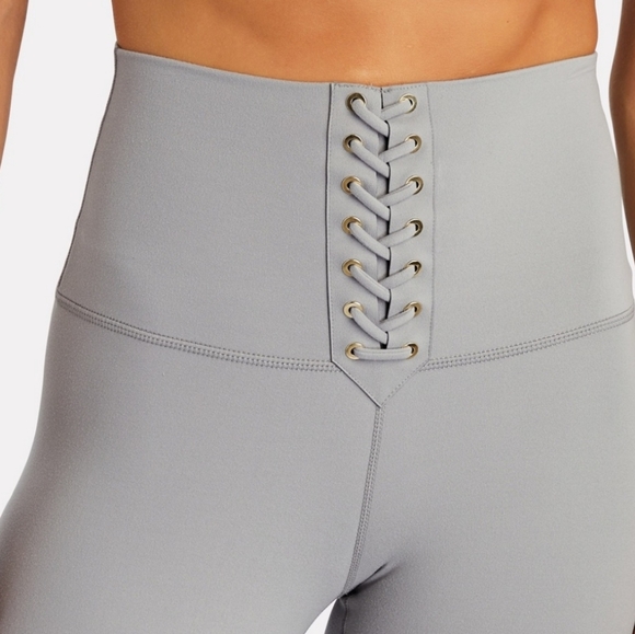 Set Weworewhat lace up legging and top gray - Picture 2 of 6